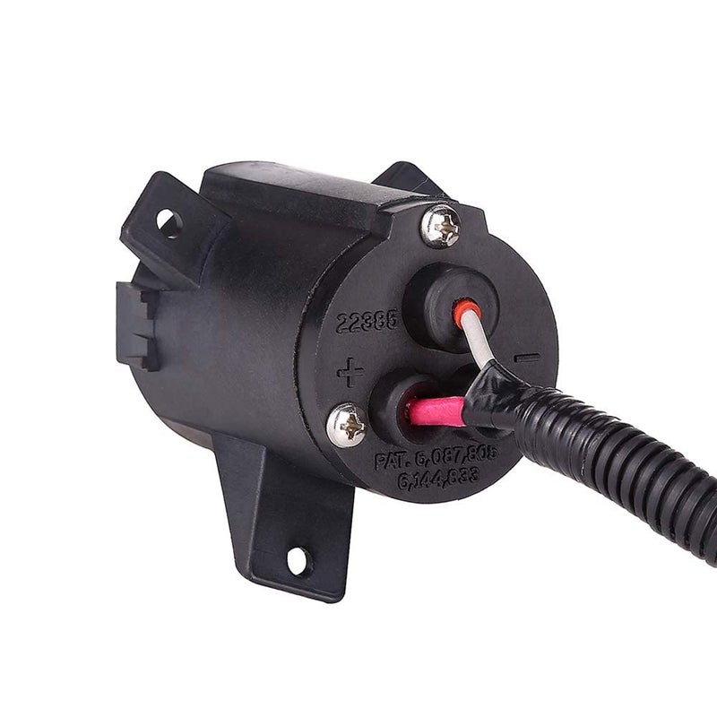 10L0L Golf Cart Charger DC Receptacle for Club Car Precedent 2004-up Electric Carts, OEM# 103375501 - Image 5